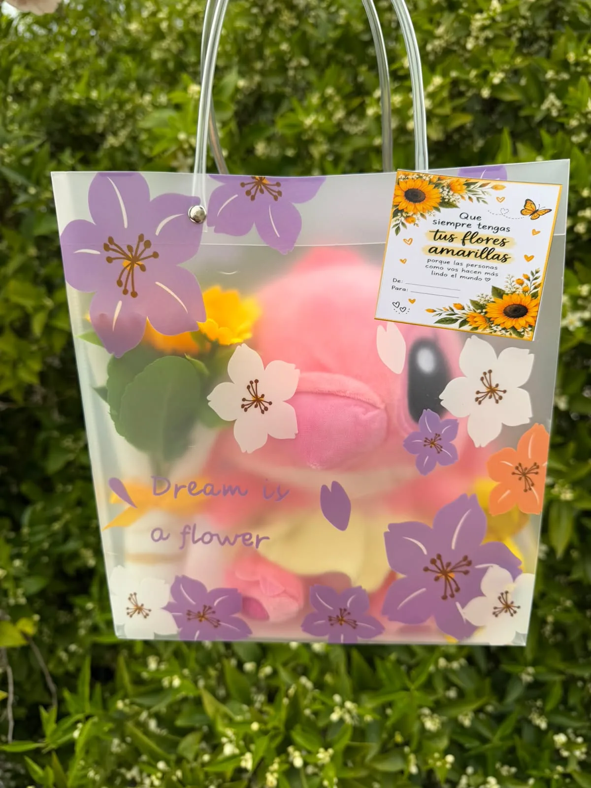 Bolsa Primaveral con Peluche
