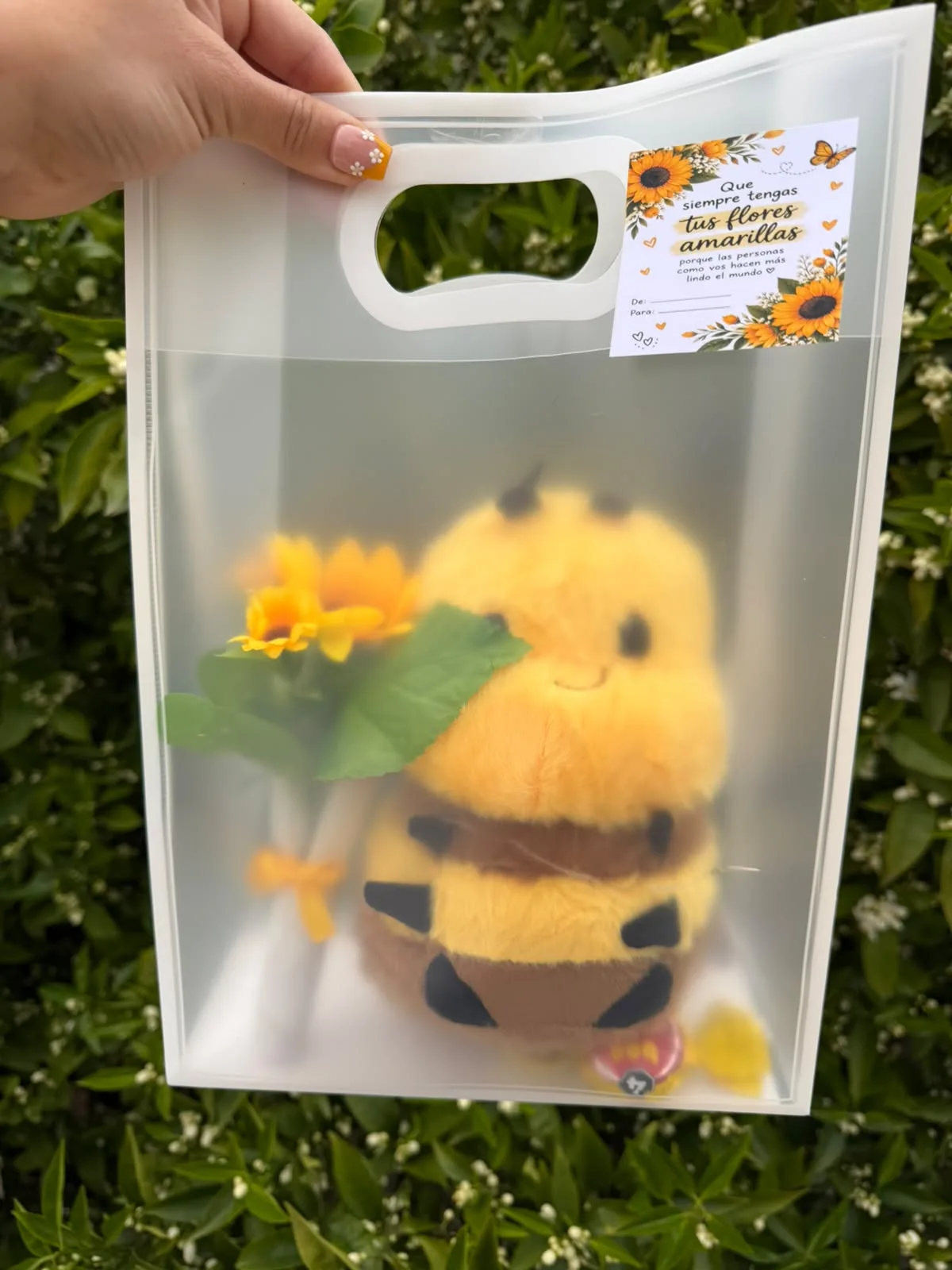 Bolsa Primaveral con Peluche