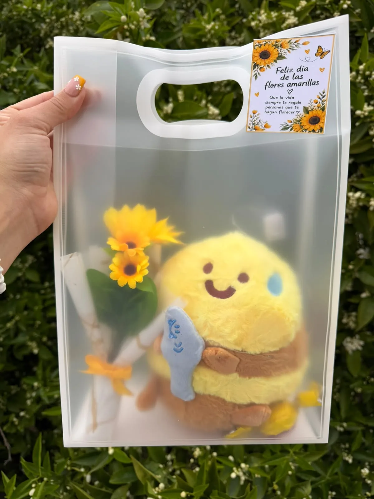 Bolsa Primaveral con Peluche