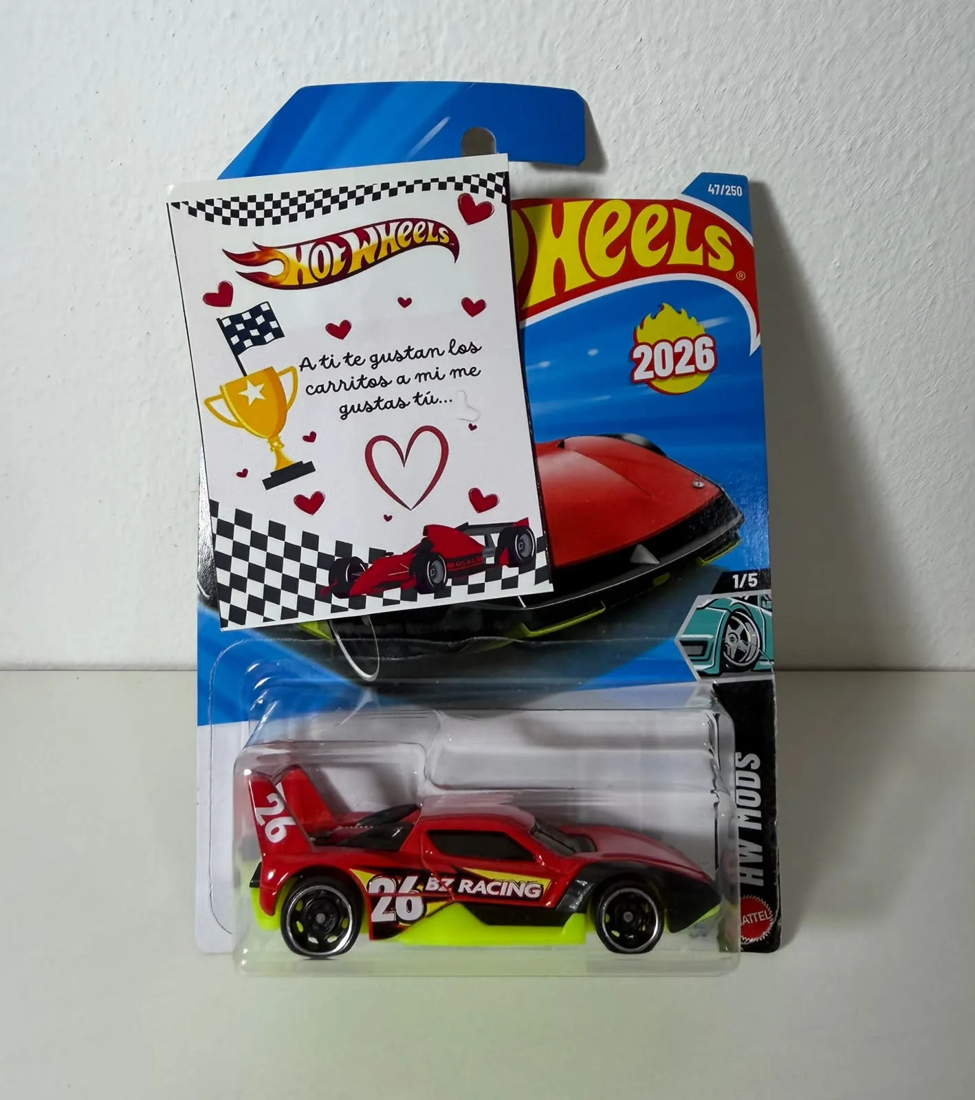 Modelo Hot Wheels disponible