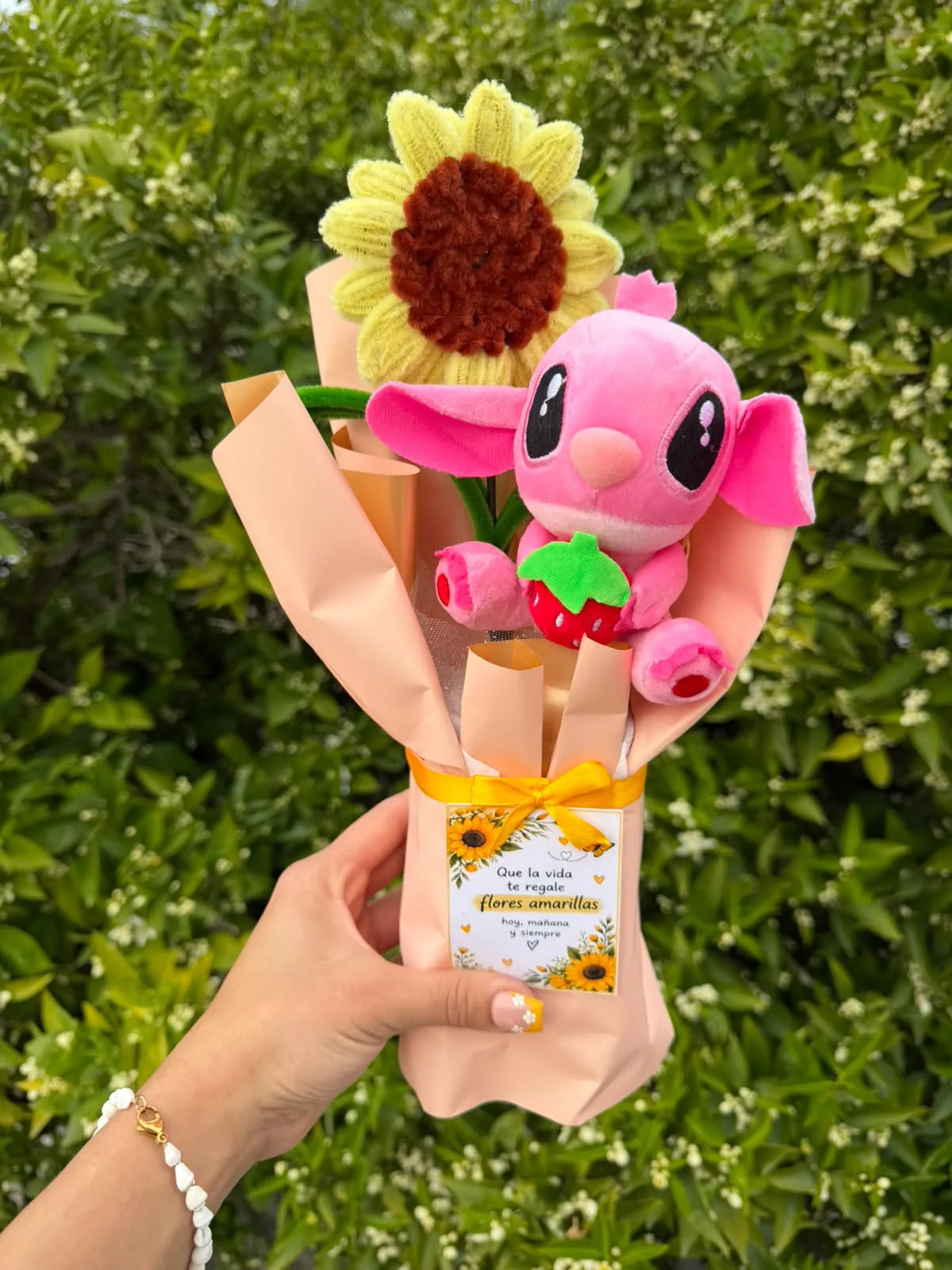 Ramo con Peluche Mini
